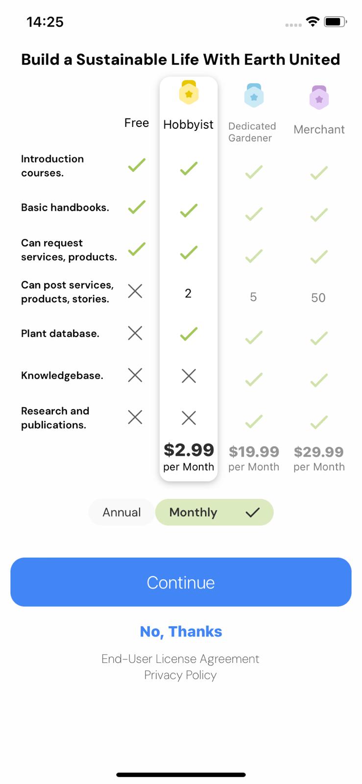 iPhone Subscription Step 1