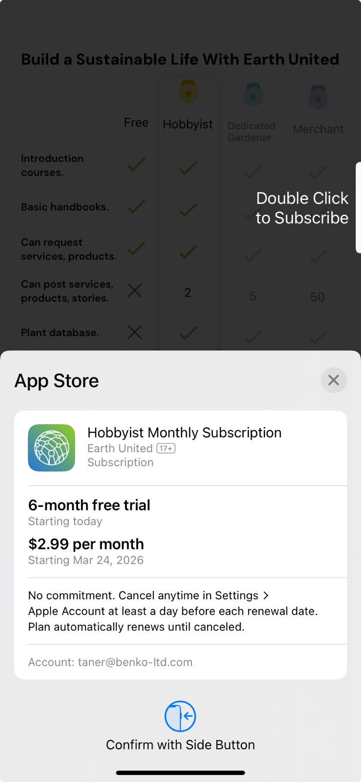 iPhone Subscription Step 2
